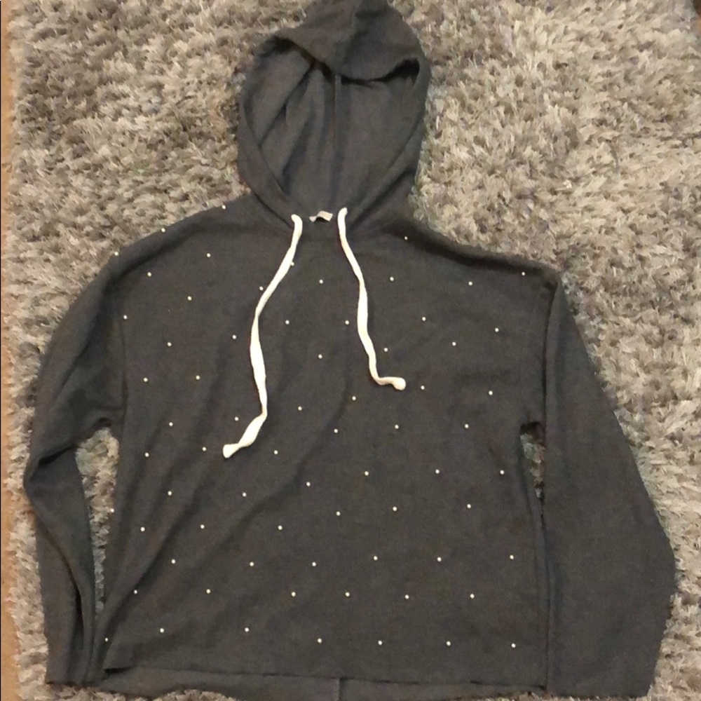 Grey Zara hoodie